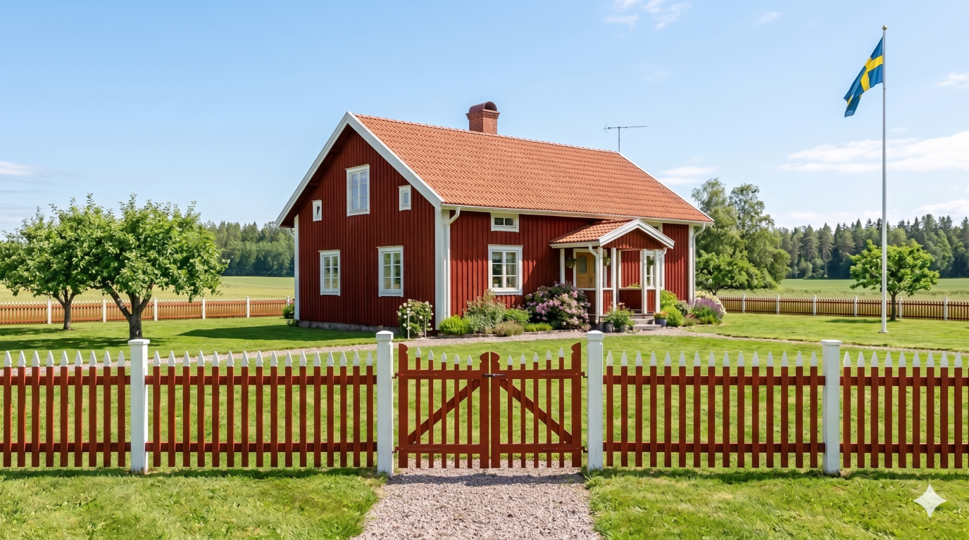 Med staket